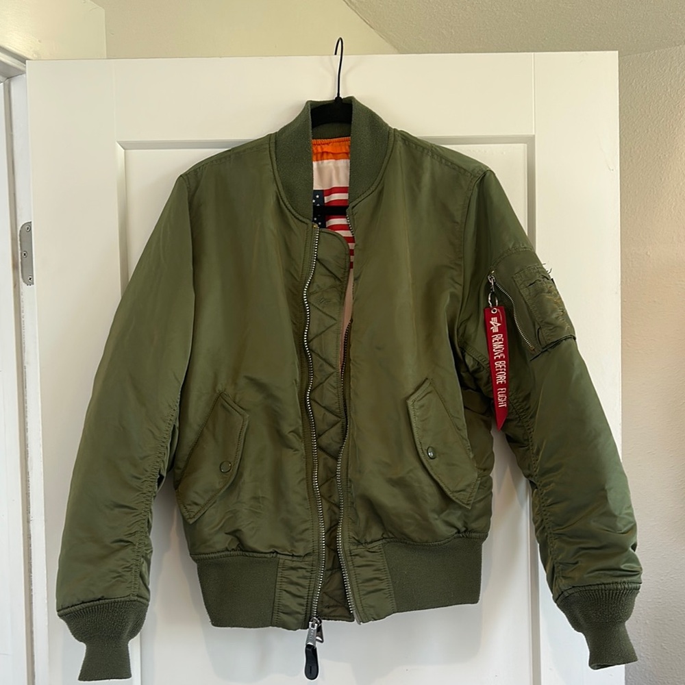 Alpha Industries Green Bomber Jacket (Limited Edition)